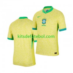 Camisola Seleção da Brasileira Copa America Homem Equipamento principal 2024 Mangas Curtas