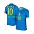 Camisola Seleção da Brasileira Neymar JR 10 Homem Equipamento alternativo 2024 Mangas Curtas