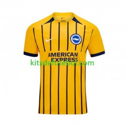 Camisola Brighton Hove Albion Homem Equipamento alternativo 2024-2025 Mangas Curtas