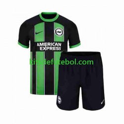 Camisola Brighton Hove Albion Criança Equipamento alternativo 2023-2024 Mangas Curtas