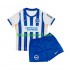 Camisola Brighton Hove Albion Criança Equipamento principal 2024-2025 Mangas Curtas