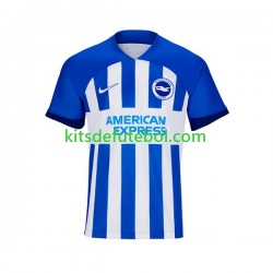 Camisola Brighton Hove Albion Homem Equipamento principal 2023-2024 Mangas Curtas