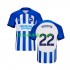 Camisola Brighton Hove Albion Mitoma 22 Homem Equipamento principal 2023-2024 Mangas Curtas