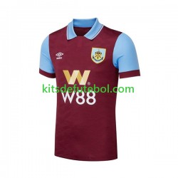 Camisola Burnley Homem Equipamento principal 2023-2024 Mangas Curtas
