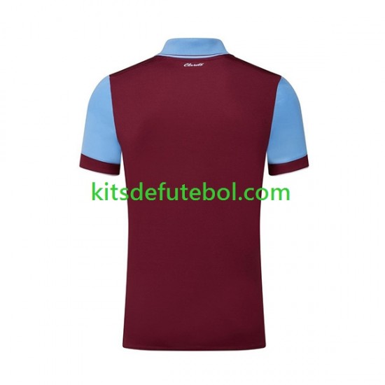 Camisola Burnley Homem Equipamento principal 2023-2024 Mangas Curtas
