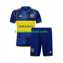 Camisola CA Boca Juniors Criança Equipamento principal 2023-2024 Mangas Curtas