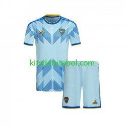 Camisola CA Boca Juniors Criança Terceiro equipamento 2023-2024 Mangas Curtas