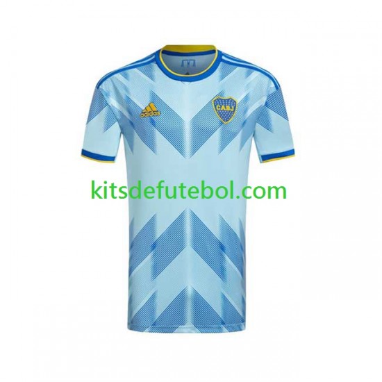 Camisola CA Boca Juniors Homem Terceiro equipamento 2023-2024 Mangas Curtas