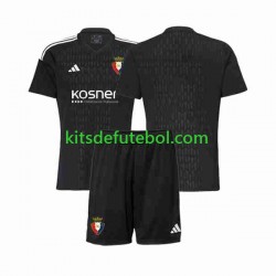 Camisola de Guarda-redes CA Osasuna Criança Equipamento alternativo 2023-2024 Mangas Curtas