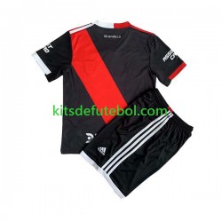 Camisola CA River Plate Criança Terceiro equipamento 2023-2024 Mangas Curtas