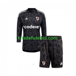 Camisola de Guarda-redes CA River Plate Criança Equipamento principal 2023 Mangas Compridas