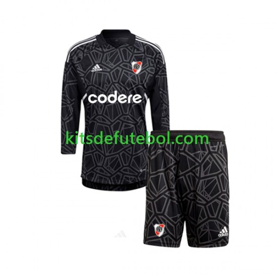 Camisola de Guarda-redes CA River Plate Criança Equipamento principal 2023 Mangas Compridas