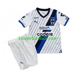 Camisola CF Monterrey Criança Equipamento alternativo 2023-2024 Mangas Curtas