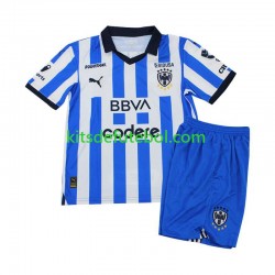 Camisola CF Monterrey Criança Equipamento principal 2023-2024 Mangas Curtas