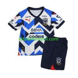 Camisola CF Monterrey Criança Terceiro equipamento 2023-2024 Mangas Curtas