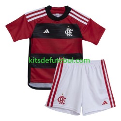 Camisola CR Flamengo Criança Equipamento principal 2023-2024 Mangas Curtas