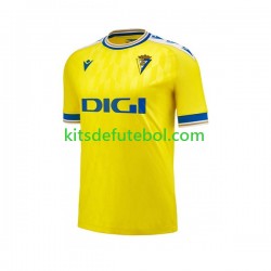Camisola Cádiz CF Homem Equipamento principal 2023-2024 Mangas Curtas