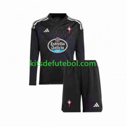 Camisola de Guarda-redes Celta de Vigo Criança Equipamento alternativo 2023-2024 Mangas Compridas