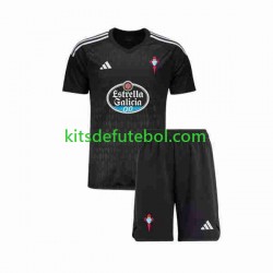 Camisola de Guarda-redes Celta de Vigo Criança Equipamento alternativo 2023-2024 Mangas Curtas