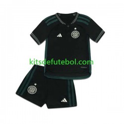 Camisola Celtic Criança Equipamento alternativo 2023-2024 Mangas Curtas