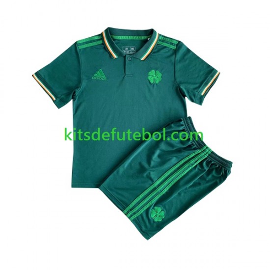 Camisola Celtic Criança Quarto equipamento 2022-2023 Mangas Curtas