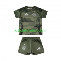 Camisola Celtic Criança Terceiro equipamento 2024-2025 Mangas Curtas