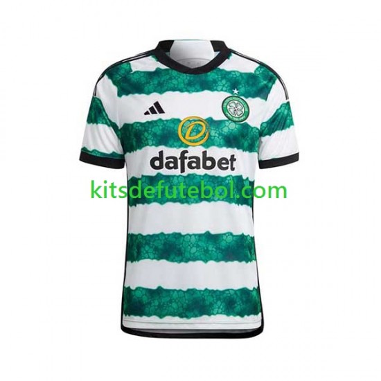 Camisola Celtic Homem Equipamento principal 2023-2024 Mangas Curtas