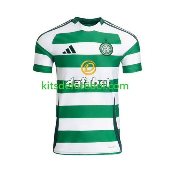 Camisola Celtic Homem Equipamento principal 2024-2025 Mangas Curtas