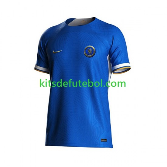 Camisola Chelsea FC Homem Equipamento principal 2023-2024 Mangas Curtas