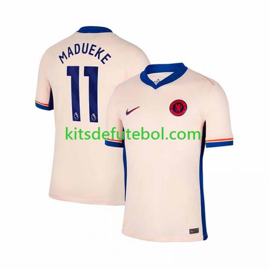 Camisola Chelsea Noni Madueke 11 Homem Equipamento alternativo 2024-2025 Mangas Curtas
