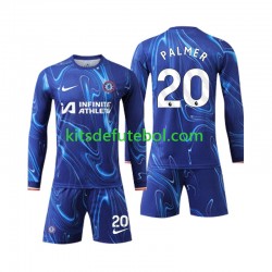 Camisola Chelsea Palmer 20 Criança Equipamento principal 2024-2025 Mangas Compridas