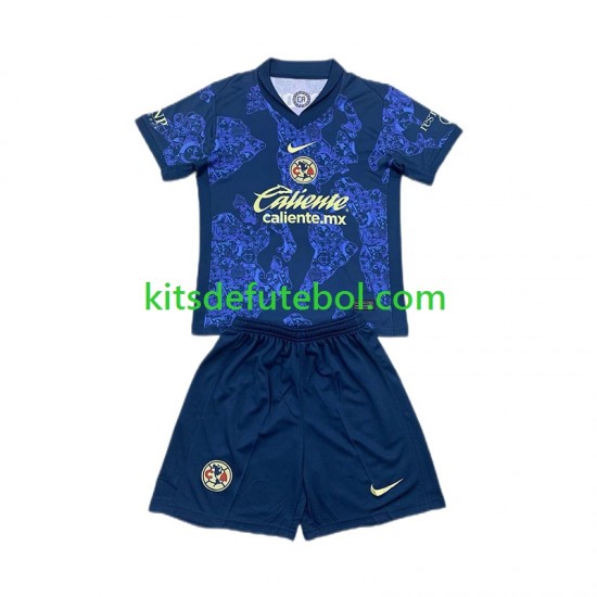 Camisola Club América Criança Equipamento alternativo 2024-2025 Mangas Curtas
