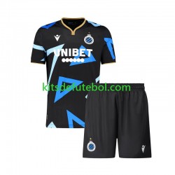 Camisola Club Brugge Criança Quarto equipamento 2023-2024 Mangas Curtas