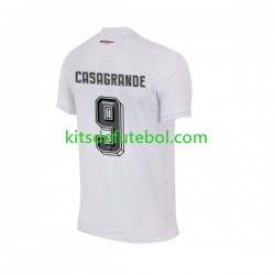 Camisola Corinthians Yuri Alberto 9 Homem Equipamento principal 2023 Mangas Curtas