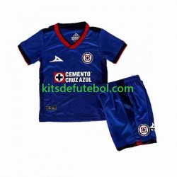 Camisola Cruz Azul Criança Equipamento principal 2023-2024 Mangas Curtas