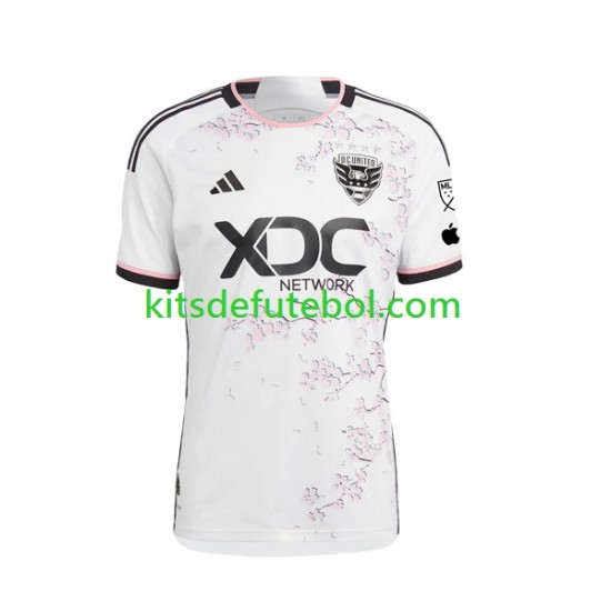 Camisola DC United Homem Equipamento alternativo 2023-2024 Mangas Curtas