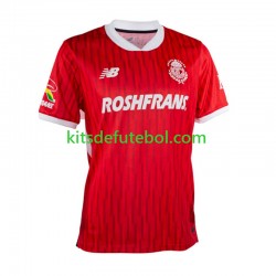 Camisola Deportivo Toluca Homem Equipamento principal 2024-2025 Mangas Curtas