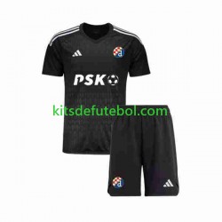 Camisola de Guarda-redes Dinamo Zagreb Criança Equipamento alternativo 2023-2024 Mangas Curtas
