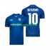 Camisola Dinamo Zagreb Martin Baturina 10 Homem Equipamento principal 2024-2025 Mangas Curtas