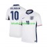 Camisola Seleção da Inglesa Branco Jude Bellingham 10 Homem Equipamento principal Europeu 2024 Mangas Curtas