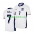 Camisola Seleção da Inglesa Branco Saka 7 Homem Equipamento principal Europeu 2024 Mangas Curtas