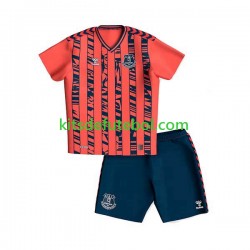 Camisola Everton Criança Equipamento alternativo 2023-2024 Mangas Curtas