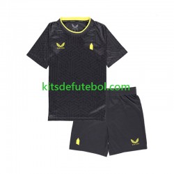 Camisola Everton Criança Equipamento alternativo 2024-2025 Mangas Curtas