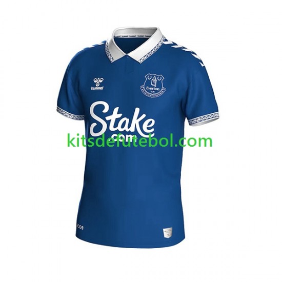 Camisola Everton Homem Equipamento principal 2023-2024 Mangas Curtas