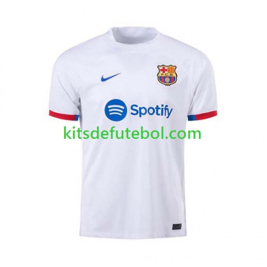 Camisola FC Barcelona Homem Equipamento alternativo 2023-2024 Mangas Curtas