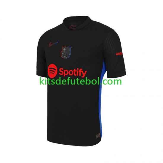 Camisola FC Barcelona Homem Equipamento alternativo 2024-2025 Mangas Curtas