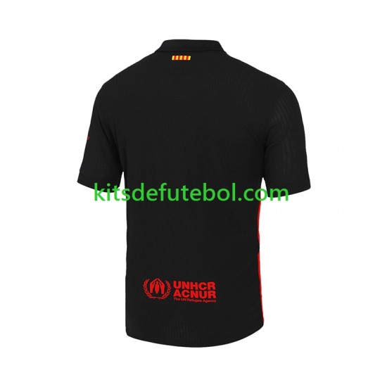 Camisola FC Barcelona Homem Equipamento alternativo 2024-2025 Mangas Curtas