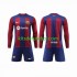 Camisola FC Barcelona Criança Equipamento principal 2023-2024 Mangas Compridas