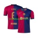Camisola FC Barcelona GAVI 6 Homem Equipamento principal 2024-2025 Mangas Curtas