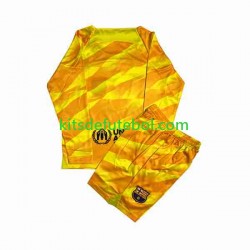 Camisola de Guarda-redes FC Barcelona Criança Quarto equipamento 2023-2024 Mangas Compridas